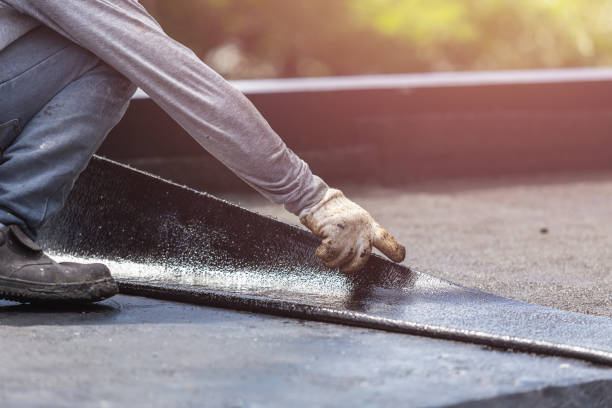 Professional Exterior Waterproofing technician working in Willard, NY